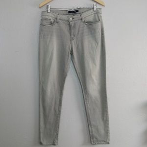 J BRAND Grey Skinny Leg Jeans